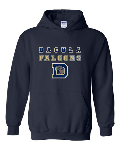 Dacula Falcons Spirit Men's Hoodie