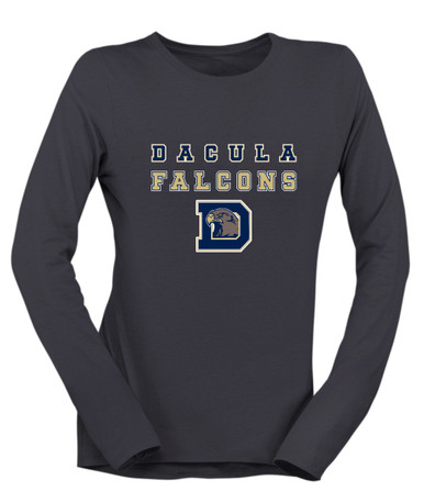 Dacula Falcons Spirit Women's Premium LS T-Shirt