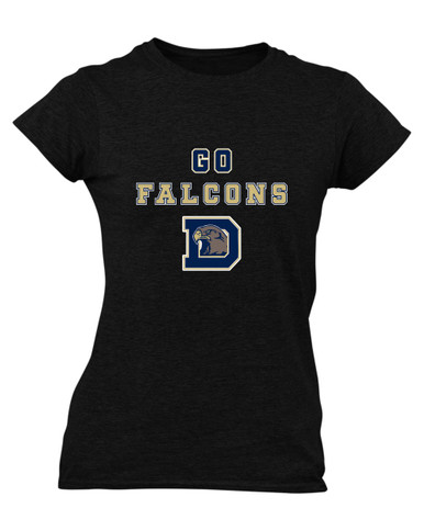 Dacula Falcons Go Team Women's Premium SS T-Shirt