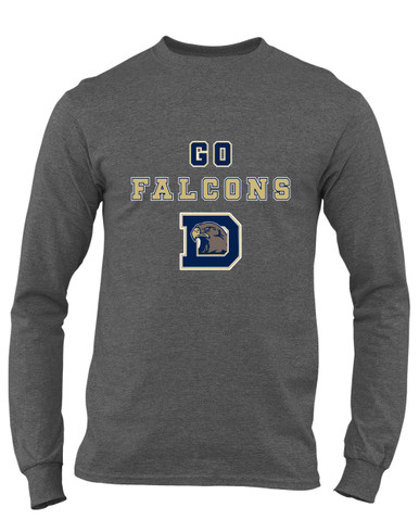Dacula Falcons Go Team Men's Premium LS T-Shirt
