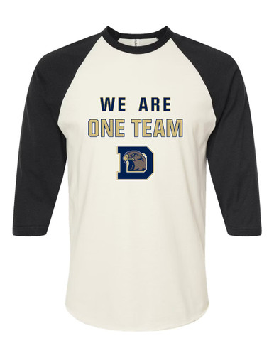 Dacula Falcons We Are One Team Women's Baseball T-Shirt