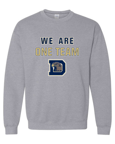 Dacula Falcons We Are One Team Men's Sweatshirt