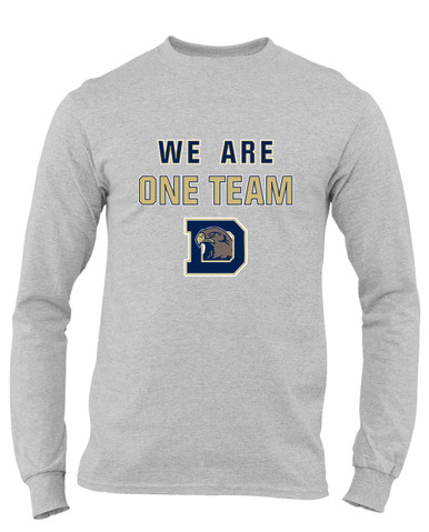 Dacula Falcons We Are One Team Men's Premium LS T-Shirt