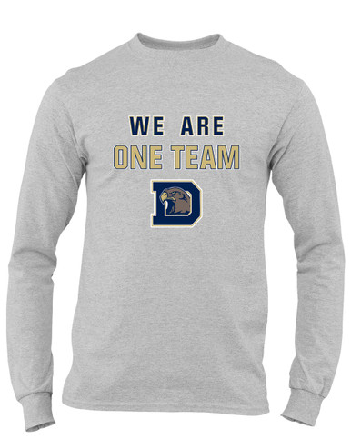 Dacula Falcons We Are One Team Men's LS T-Shirt