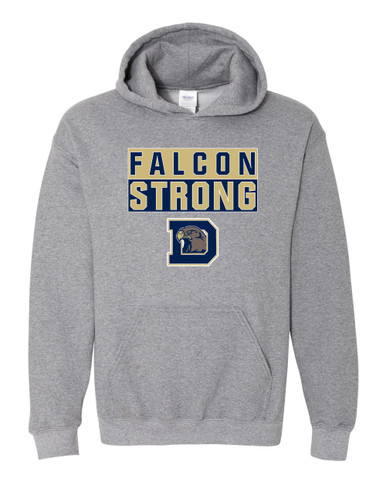 Dacula Falcons Strong #1 Men's Hoodie
