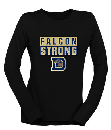 Dacula Falcons Strong #1 Women's LS T-Shirt