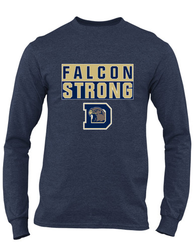 Dacula Falcons Strong #1 Men's Premium LS T-Shirt