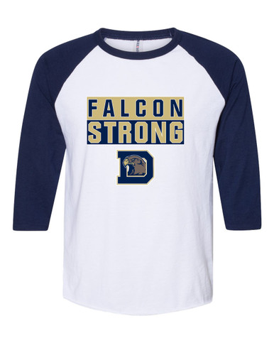Dacula Falcons Strong #1 Men's Baseball T-Shirt