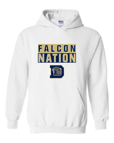 Dacula Falcons Nation #1 Men's Hoodie