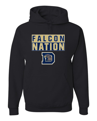 Dacula Falcons Nation #1 Men's Premium Hoodie