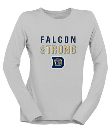 Dacula Falcons Strong #2 Women's LS T-Shirt