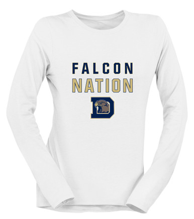 Dacula Falcons Nation #2 Women's Premium LS T-Shirt