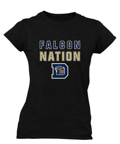 Dacula Falcons Nation #2 Women's Premium SS T-Shirt