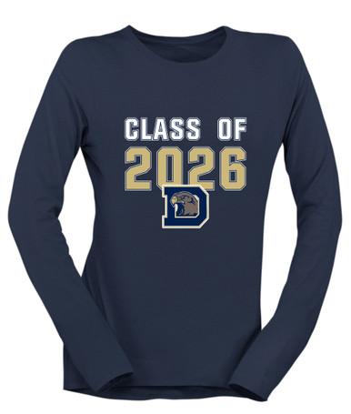 Dacula Falcons Class of 2026 Women's LS T-Shirt