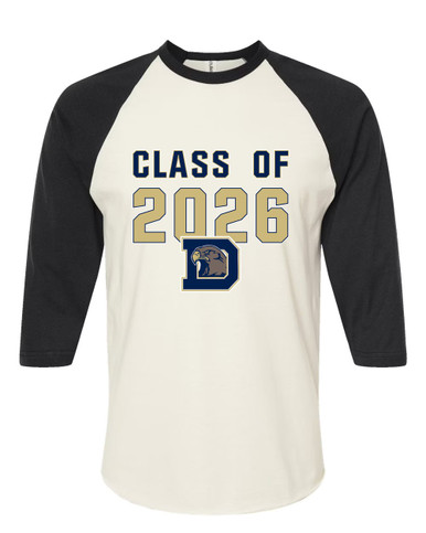 Dacula Falcons Class of 2026 Men's Baseball T-Shirt