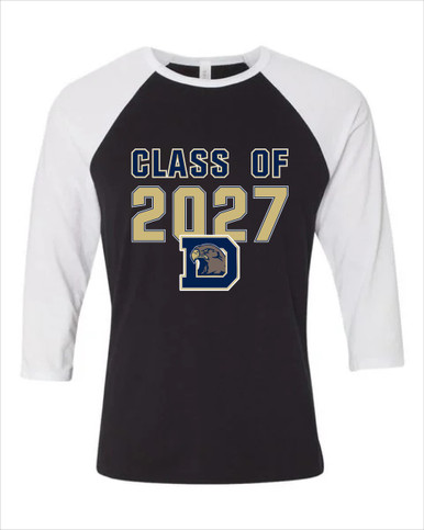 Dacula Falcons Class of 2027 Women's Baseball T-Shirt