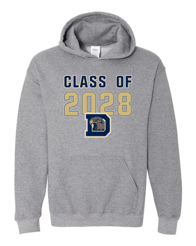Dacula Falcons Class of 2028 Men's Hoodie