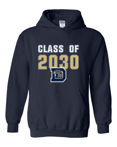 Dacula Falcons Class of 2030 Men's Hoodie