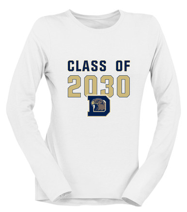 Dacula Falcons Class of 2030 Women's LS T-Shirt