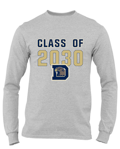 Dacula Falcons Class of 2030 Men's Premium LS T-Shirt