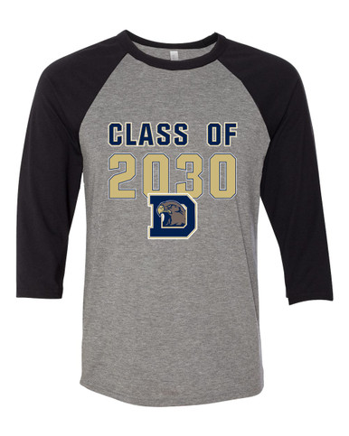 Dacula Falcons Class of 2030 Men's Baseball T-Shirt