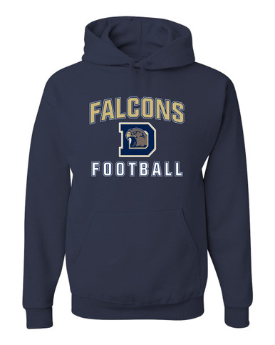Dacula Falcons Football #1 Men's Premium Hoodie