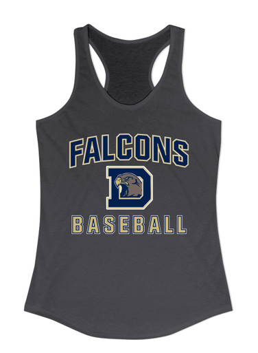 Dacula Falcons Baseball #1 Women's Tank Top