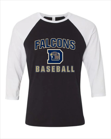 Dacula Falcons Baseball #1 Men's Baseball T-Shirt