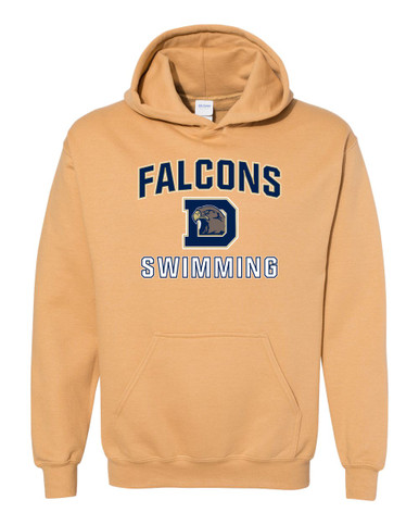 Dacula Falcons Swimming Men's Hoodie