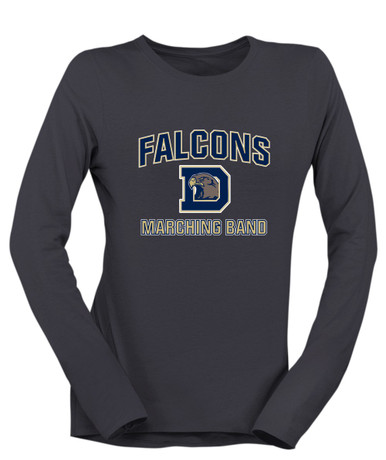 Dacula Falcons Marching Band Women's LS T-Shirt