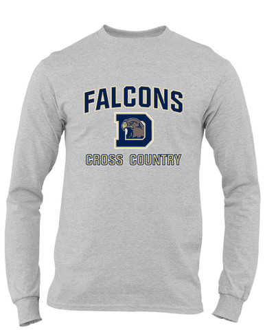 Dacula Falcons Cross Country Men's LS T-Shirt