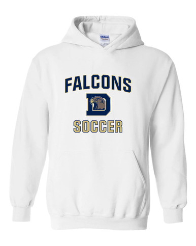 Dacula Falcons Soccer #1 Men's Hoodie