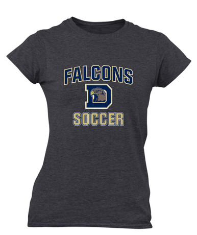 Dacula Falcons Soccer #1 Women's SS T-Shirt