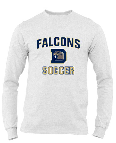 Dacula Falcons Soccer #1 Men's LS T-Shirt