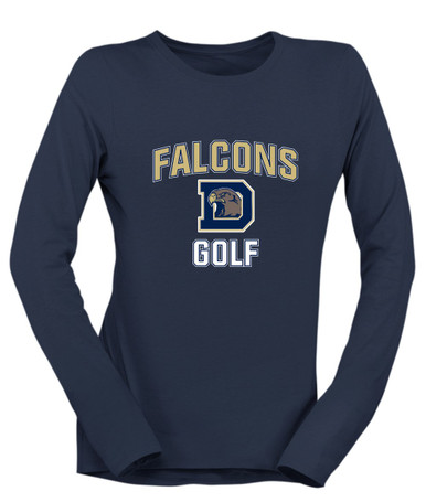 Dacula Falcons Golf Women's Premium LS T-Shirt