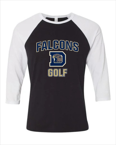 Dacula Falcons Golf Men's Baseball T-Shirt
