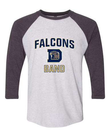Dacula Falcons Band # 1 Men's Baseball T-Shirt