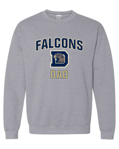 Dacula Falcons Dad Men's Sweatshirt