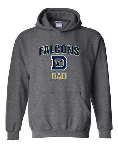Dacula Falcons Dad Men's Hoodie