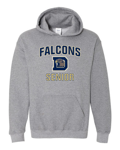 Dacula Falcons Senior #1 Men's Hoodie