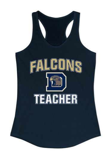 Dacula Falcons Teacher Women's Tank Top