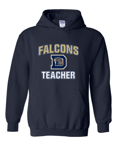 Dacula Falcons Teacher Men's Hoodie
