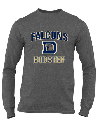 Dacula Falcons Booster Men's LS T-Shirt