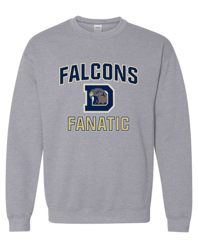 Dacula Falcons Fanatic Men's Sweatshirt