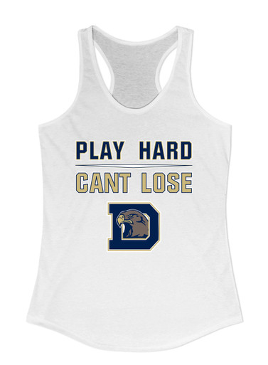 Dacula Falcons Play Hard, Can't Lose Women's Tank Top