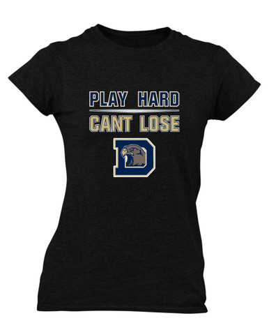 Dacula Falcons Play Hard, Can't Lose Women's SS T-Shirt