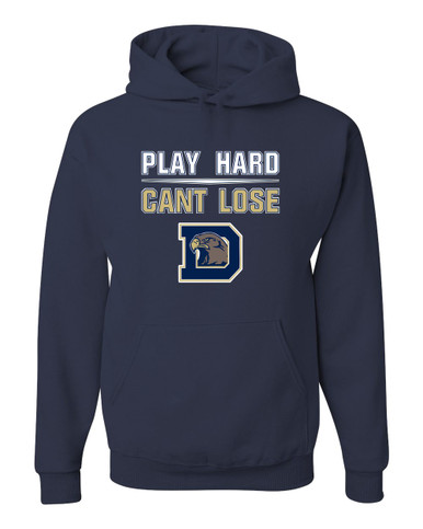 Dacula Falcons Play Hard, Can't Lose Men's Premium Hoodie
