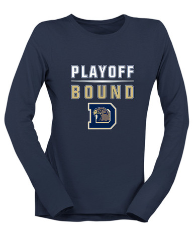 Dacula Falcons Playoff Bound Women's Premium LS T-Shirt