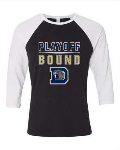 Dacula Falcons Playoff Bound Men's Baseball T-Shirt