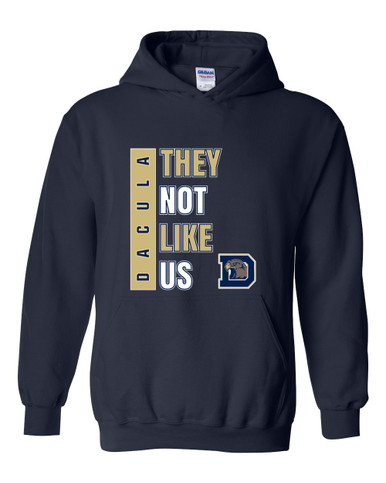 Dacula Falcons They Not Like Us #1 Men's Hoodie